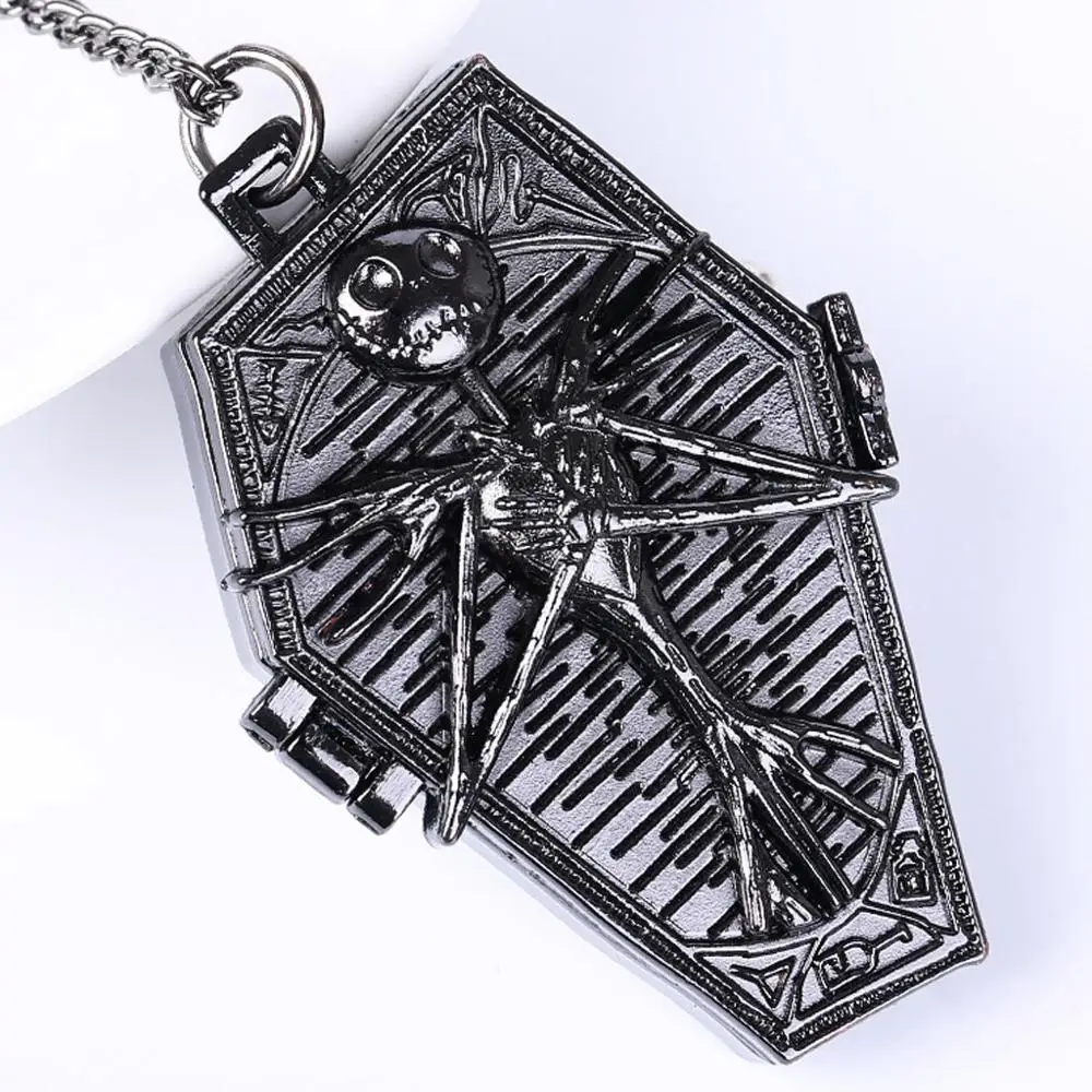 Мужские и женские карманные часы в античном стиле с римскими цифрами черный