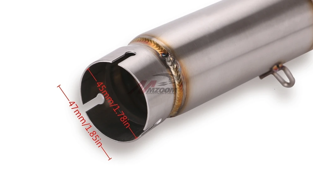 FOR cbr500 CBR 500R motorcycle exhaust contact middle pipe connector for HONDA CBR500R 2012 to