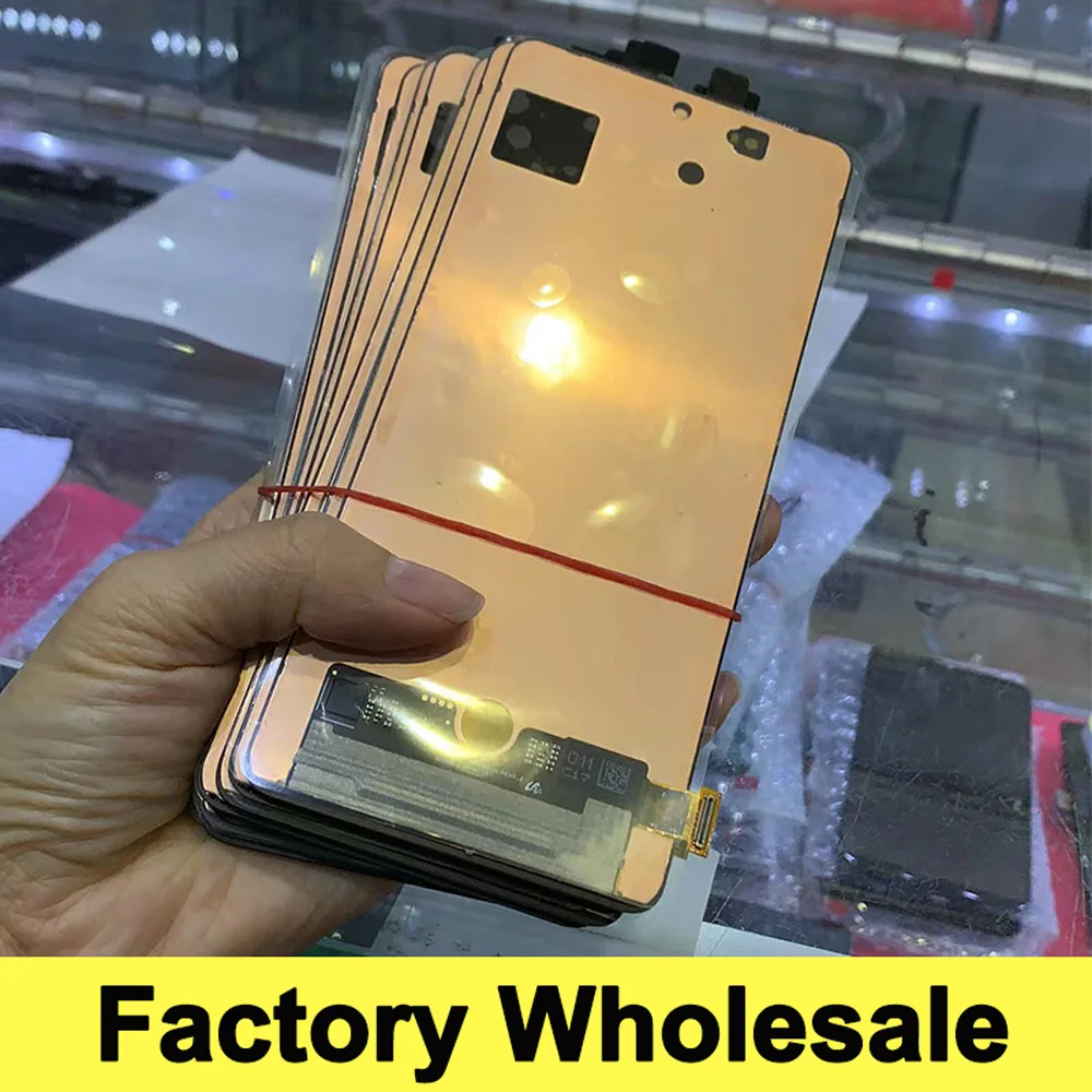 100% Новый оригинальный ЖК дисплей AMOMLED для Samsung A71 2020 A715 A715F экран с сенсорным