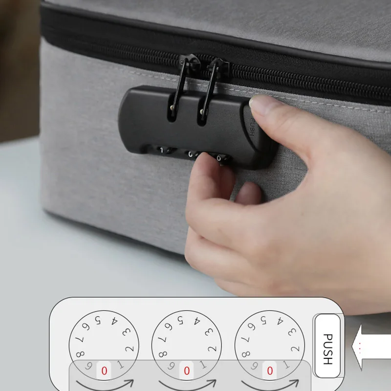 Дорожная сумка для хранения билетов большая емкость сертификаты файлы