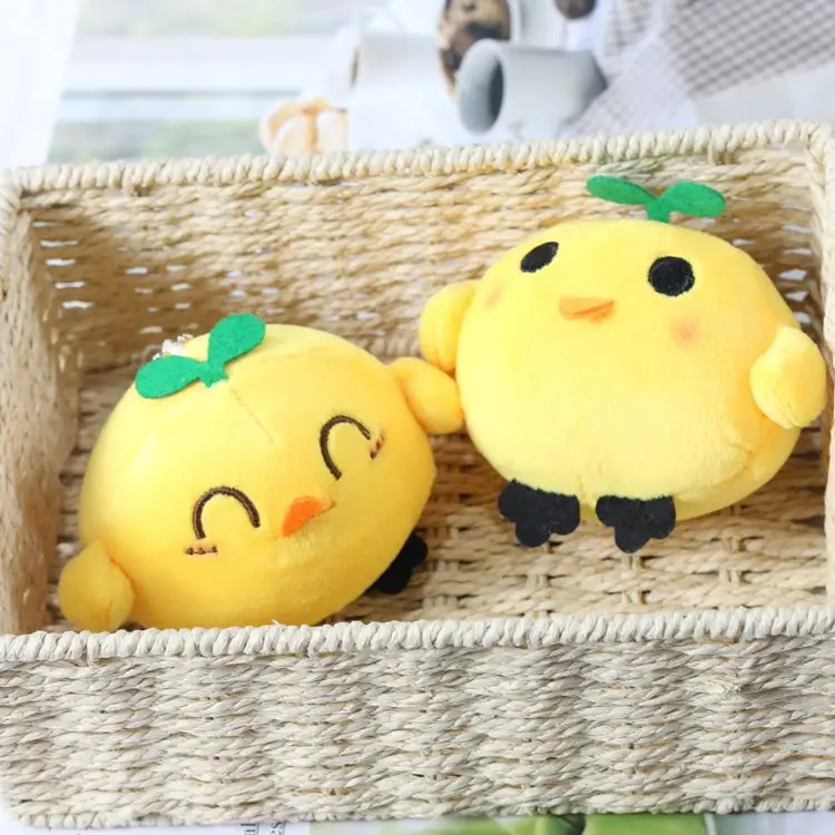 

lifelike new cute Interesting Chicks pendant bag Decorate Exquisite good quality Soothing doll christmase birthday funny gift