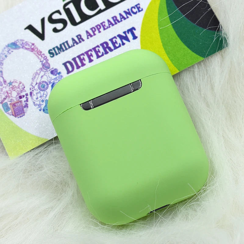 Красочные Bluetooth наушники Tws Inpods i12 стерео Беспроводная гарнитура бас Спорт Музыка наушники с микрофоном для iphone и смартфонов
