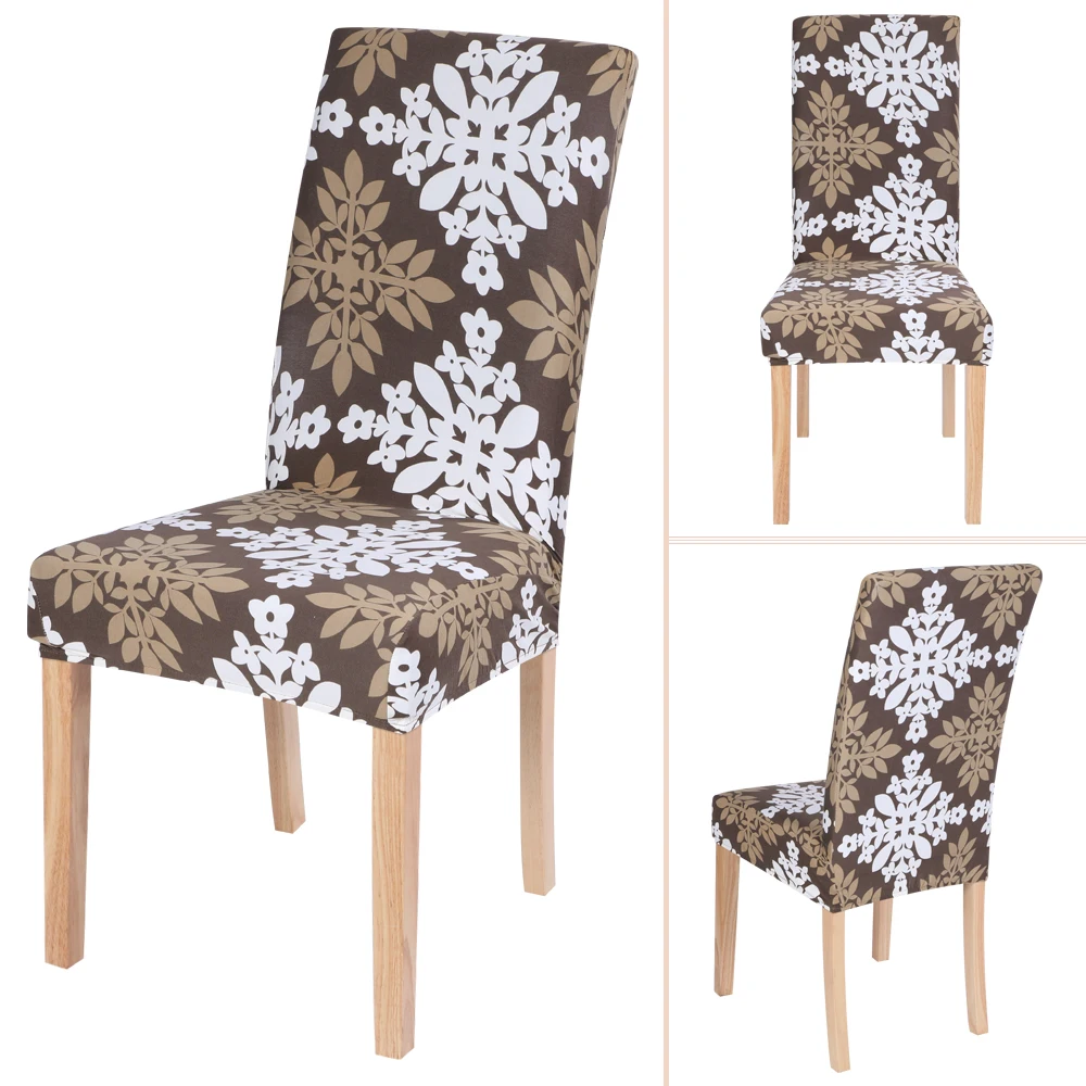 1/2/4/6 шт. съемным моющимся стрейч обеденный стул крышка сиденья протектор чехлов