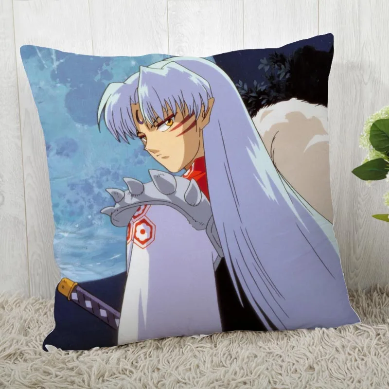 Наволочка с принтом InuYasha на заказ, наволочка для дома, декоративная наволочка, индивидуальный подарок 45x45 см A19.11.8 - Цвет: 14