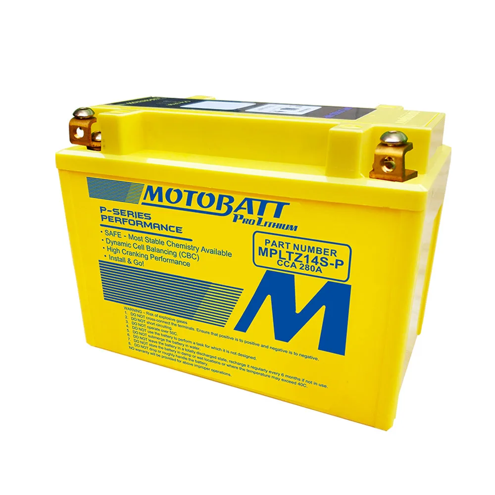 Аккумуляторная батарея для мотоцикла литий ионный Аккумулятор LifePo4 12 В 4 Ач 280CCA