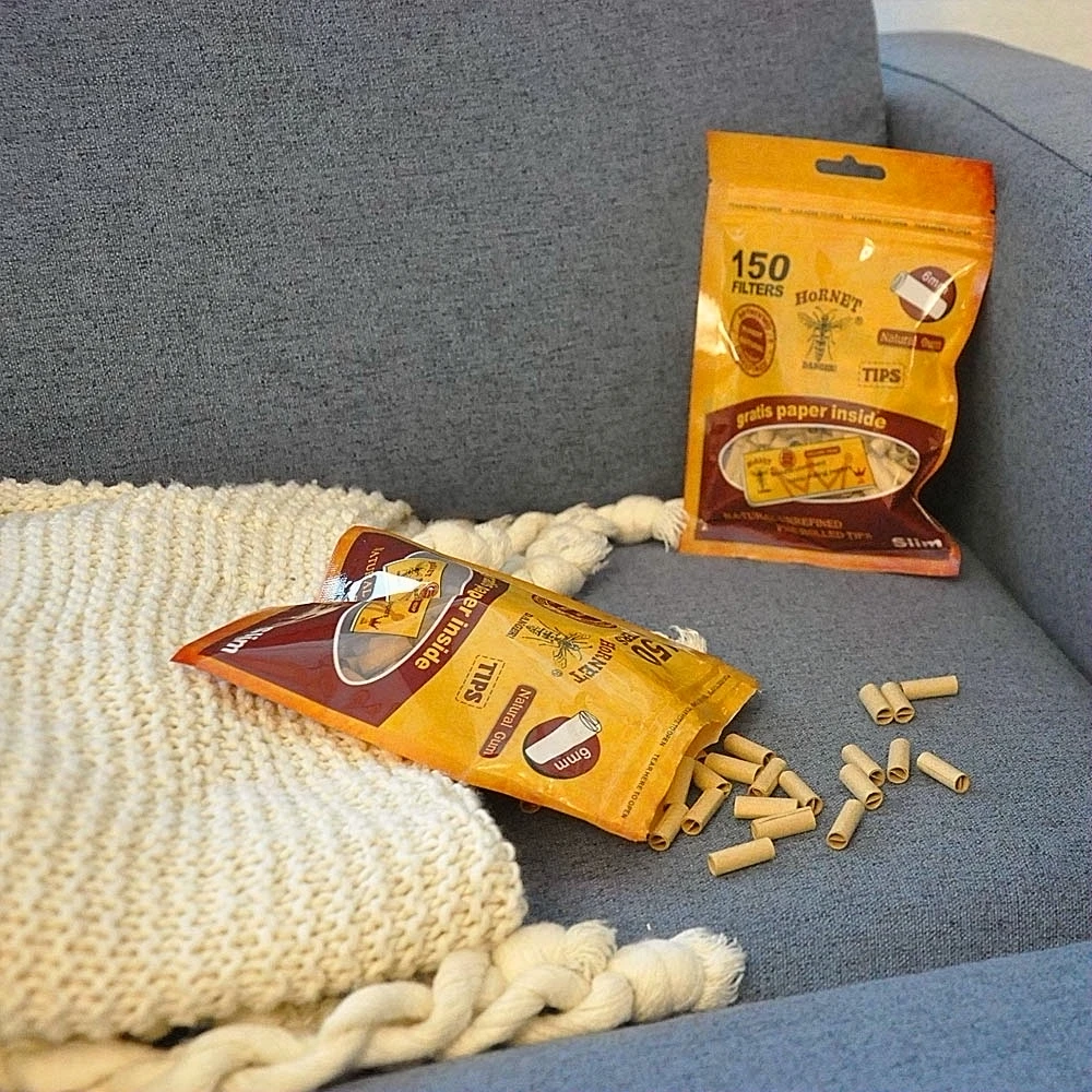 HORNET опасность 150 x натуральная жвачка 5 мм/6 мм тонкая рулонная бумага