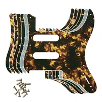 pleroo custom guitar parts for mij japan yamaha pacifica 112v electric guitar pickguard scratch plate flame pattern