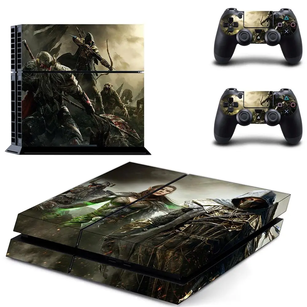 The Elder Scrolls V Skyrim PS4 Стикеры s Play station 4 кожи наклейка для Игровые приставки консоли и