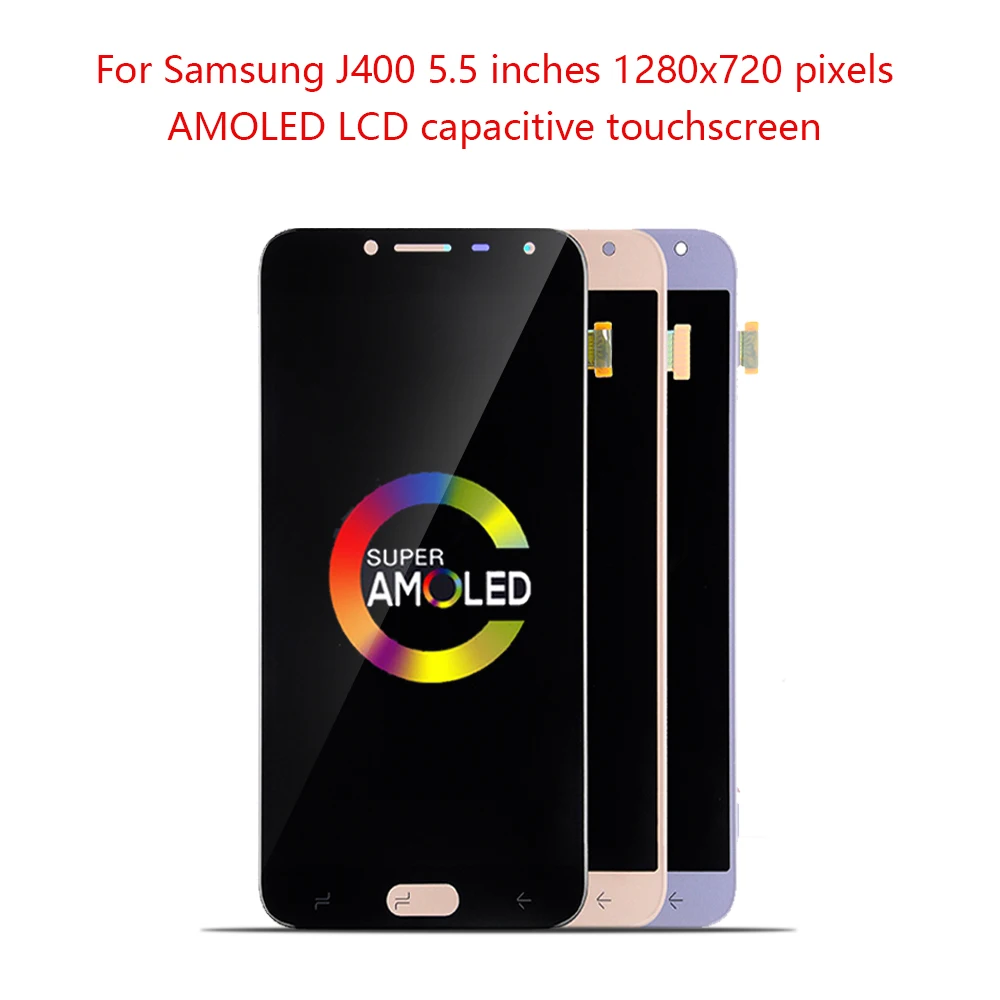 Оригинальный Super AMOLED ЖК экран 5 дюйма для SAMSUNG Galaxy J4 2018 дисплей J400 J400F J400F/DS J400G/DS