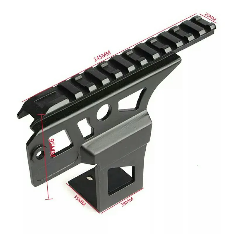 

AK47 Lightweight Metal Tactical Side Scope 20mm Standard Picatinny Weaver Rail Mount Fit For AK 47 Hunting Accessories