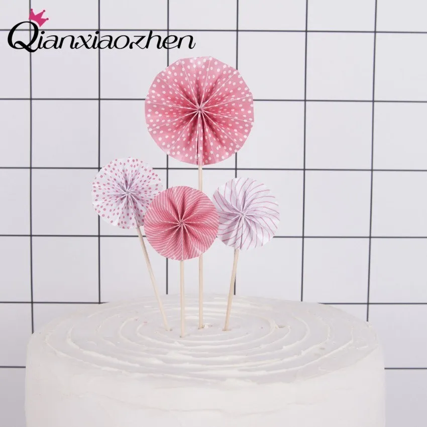 Qianxiaozhen 4 шт. цветы от солнца украшение для вечевечерние украшения дня рождения