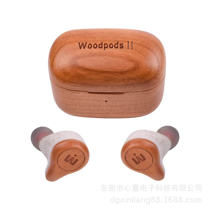 Bluetooth-наушники деревянные спортивные TWS Hi-Fi | Электроника