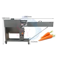 304stainless steel automatic peeling carrot machine carrot skin removal machine lotus root peeling machine