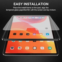 like paper film tempered glass screen protector for ipad mini 6 10 2 10 5 10 9 11 12 9 inch ipad 9 2021 with install frame