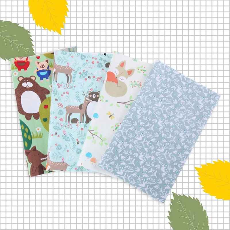 Ткань метров фиолетовый цветок в клетку горошек хлопчатобумажная ткань для