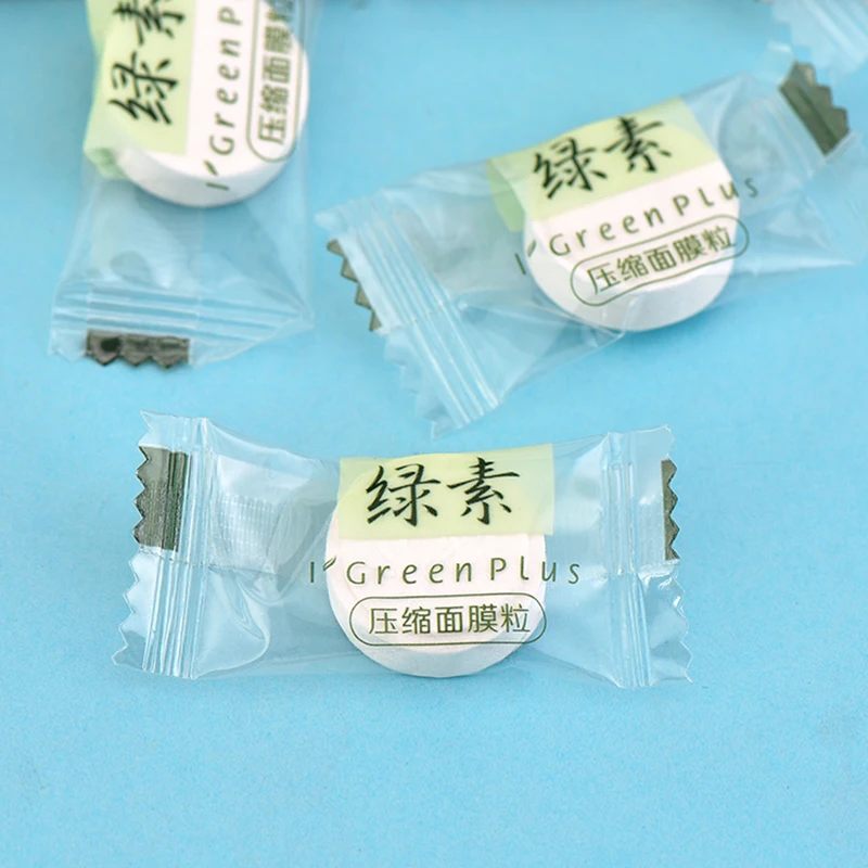 100 шт большой размер сжатая маска для лица одноразовая сделай сам портативная