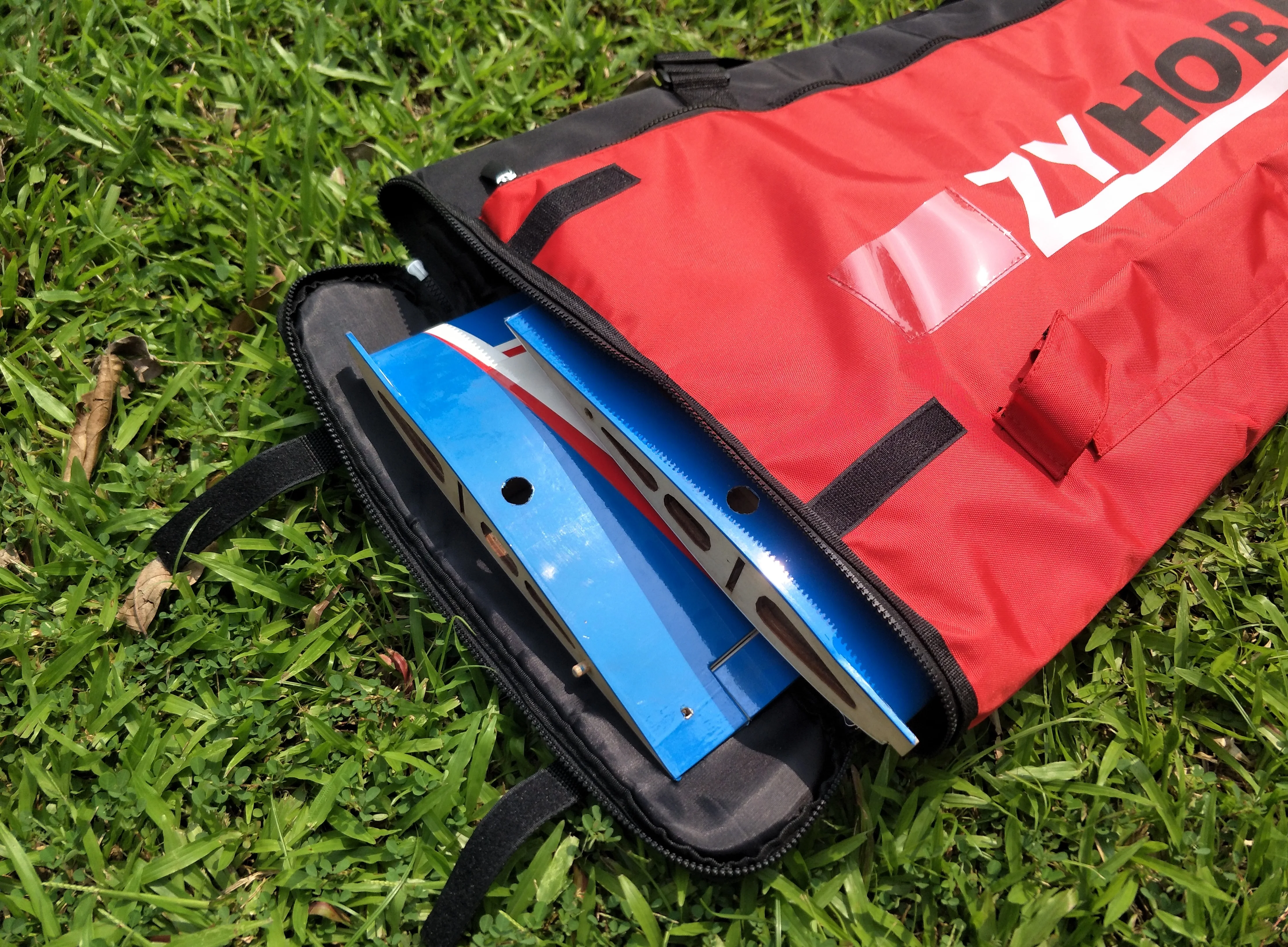 RC хобби модель самолета сумка крылья 50 70CC для крыла красный блок|Детали и