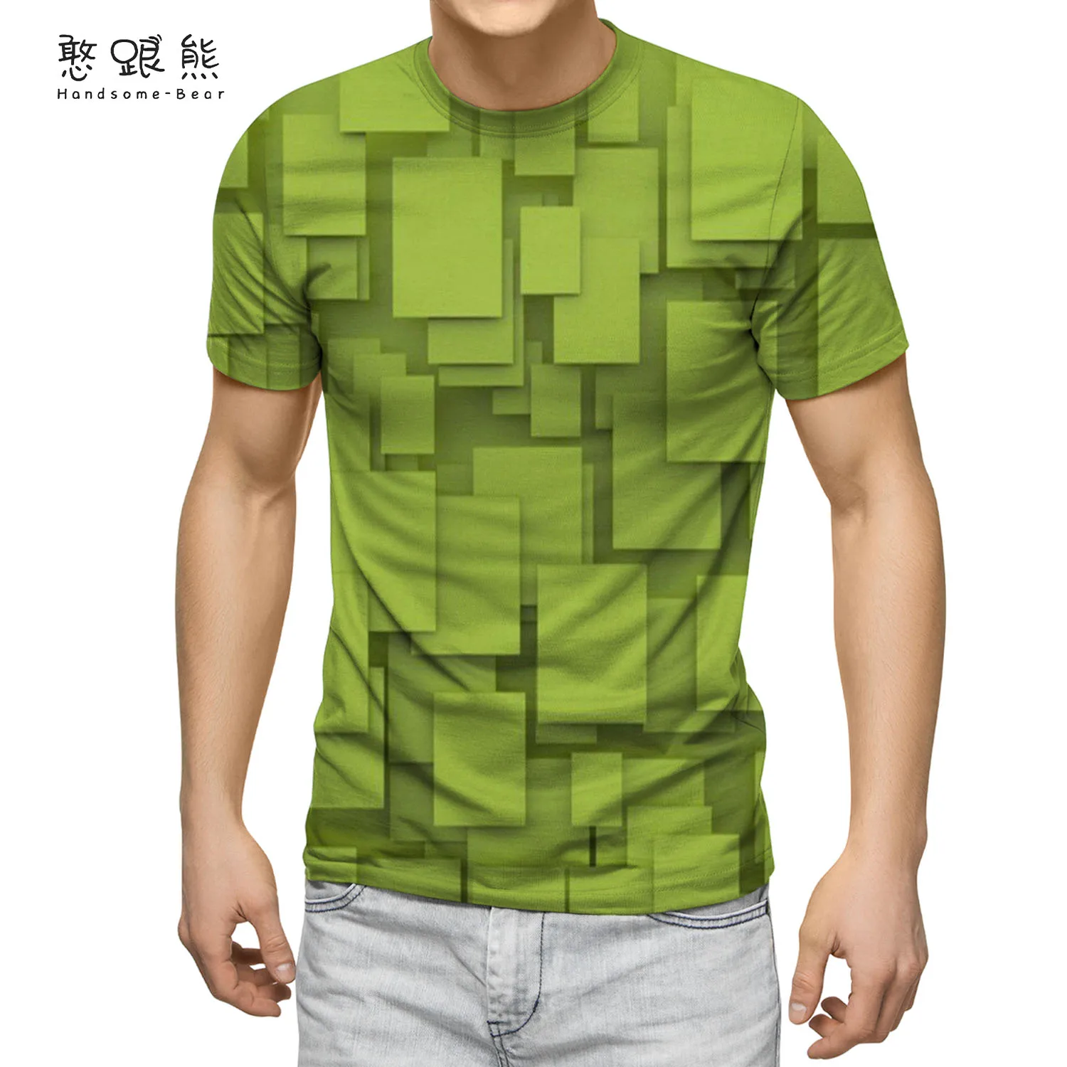 

Fashion Summer Unisex T-Shirt 3D Printing Men's T-Shirt Breathable Streetwear Splicing Printing T Shirt For Men Oversized Tshirt