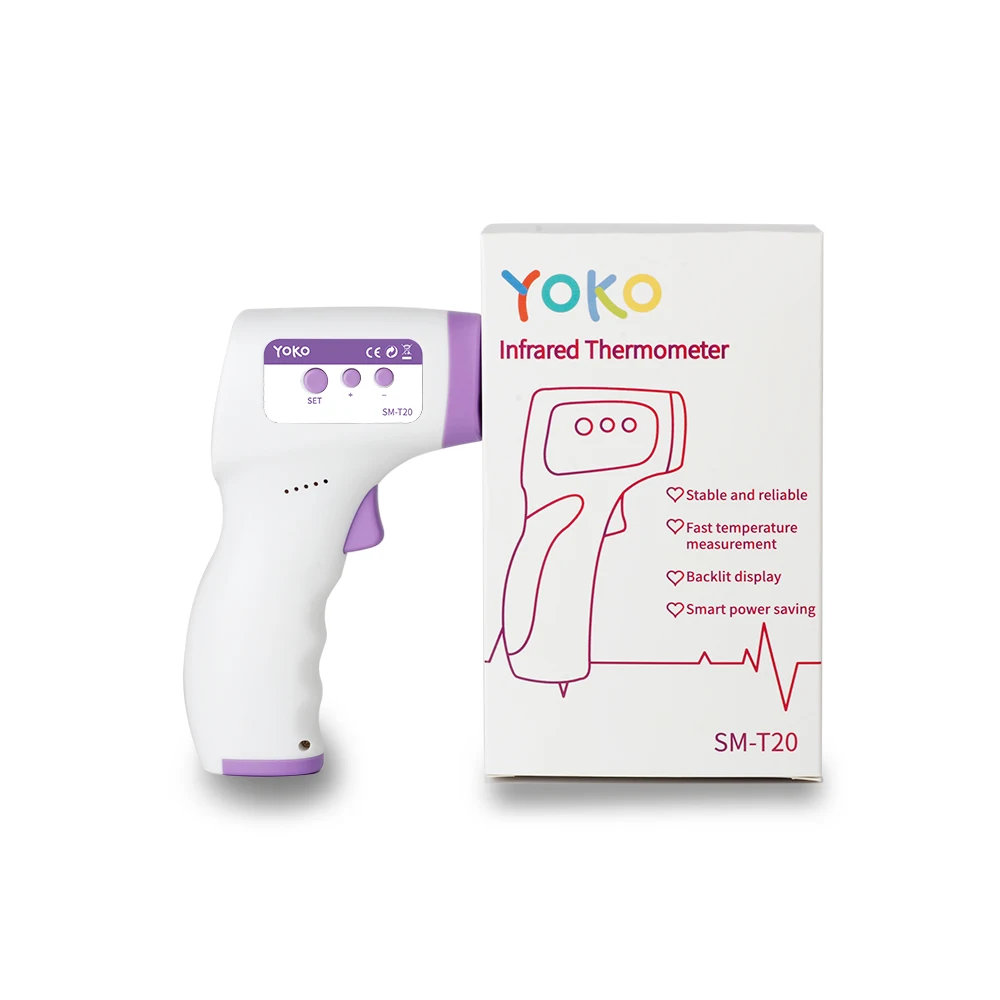 Инфракрасный термометр цифровой LCD измерение температуры тела Лоб уха