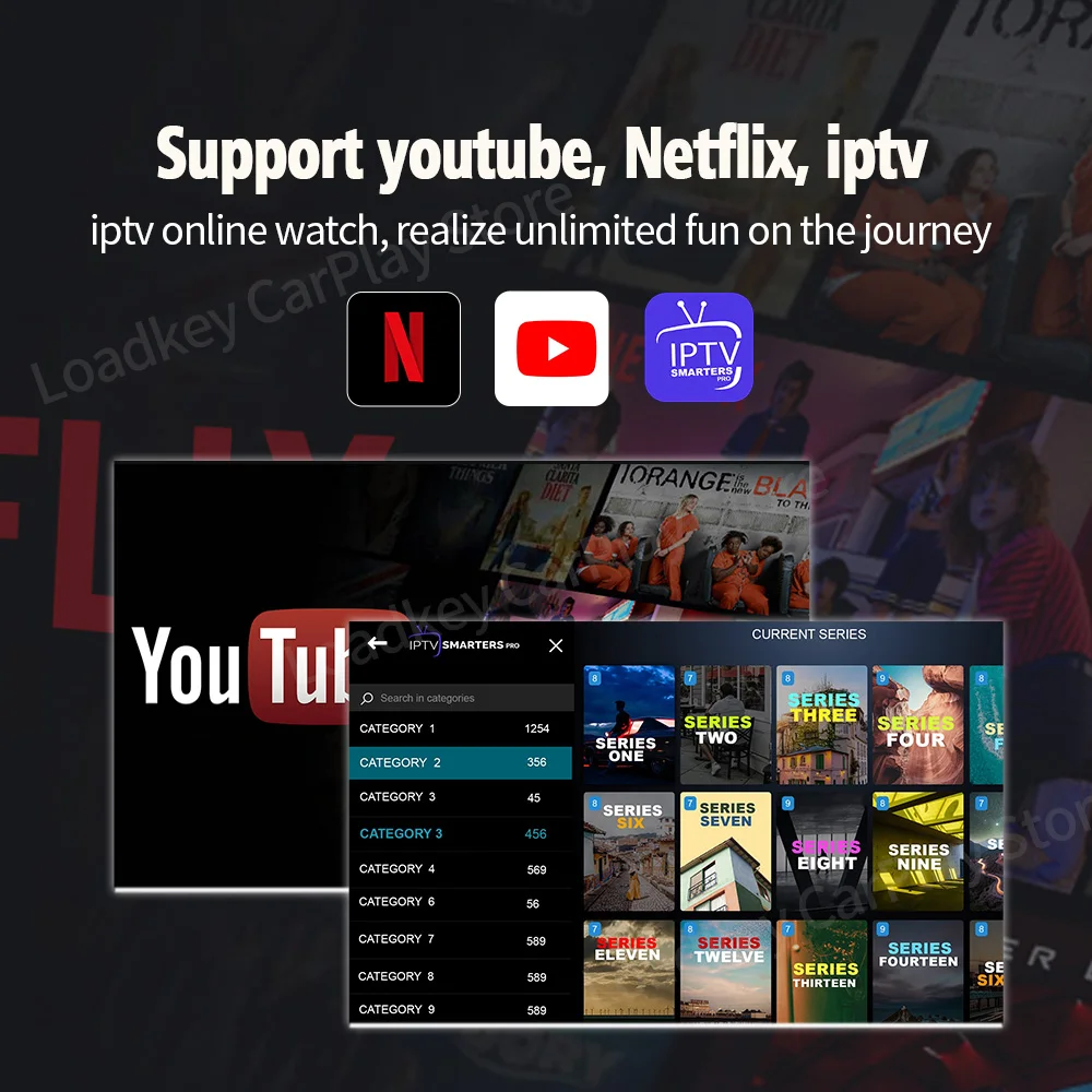 CarPlay Android Box Apple Car play Беспроводной Авто 4G LTE для Volvo Ford Benz VW Netflix iptv автомобильный