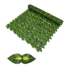 Искусственный листьев плюща, 3 размера, забор из листьев, искусственный листьев, забор для конфиденциальности, наружный садовый забор для конфиденциальности