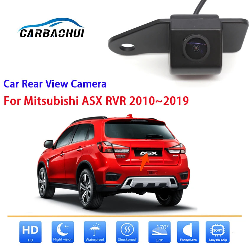 Камера заднего вида для Mitsubishi ASX RVR 2010 2011 2012 2013 2014 2016 2017 2018 2019 HD ночное видение