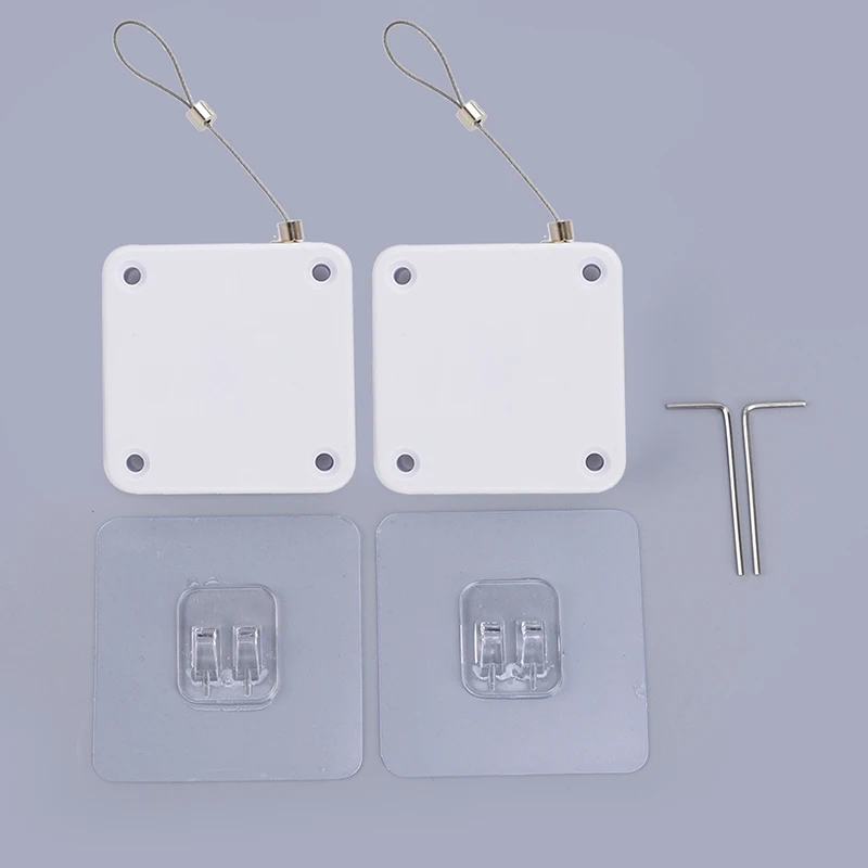 

2PCS Hole-free Punch-free Automatic Sensor Door Closer Automatic Mounted Adjustable Surface Door Quick Install