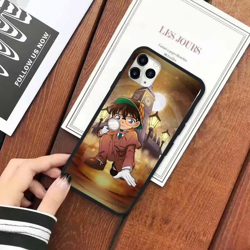 

Detective Conan Japan anime Phone Case for iPhone 11 12 pro XS MAX 8 7 6 6S Plus X 5S SE 2020 XR