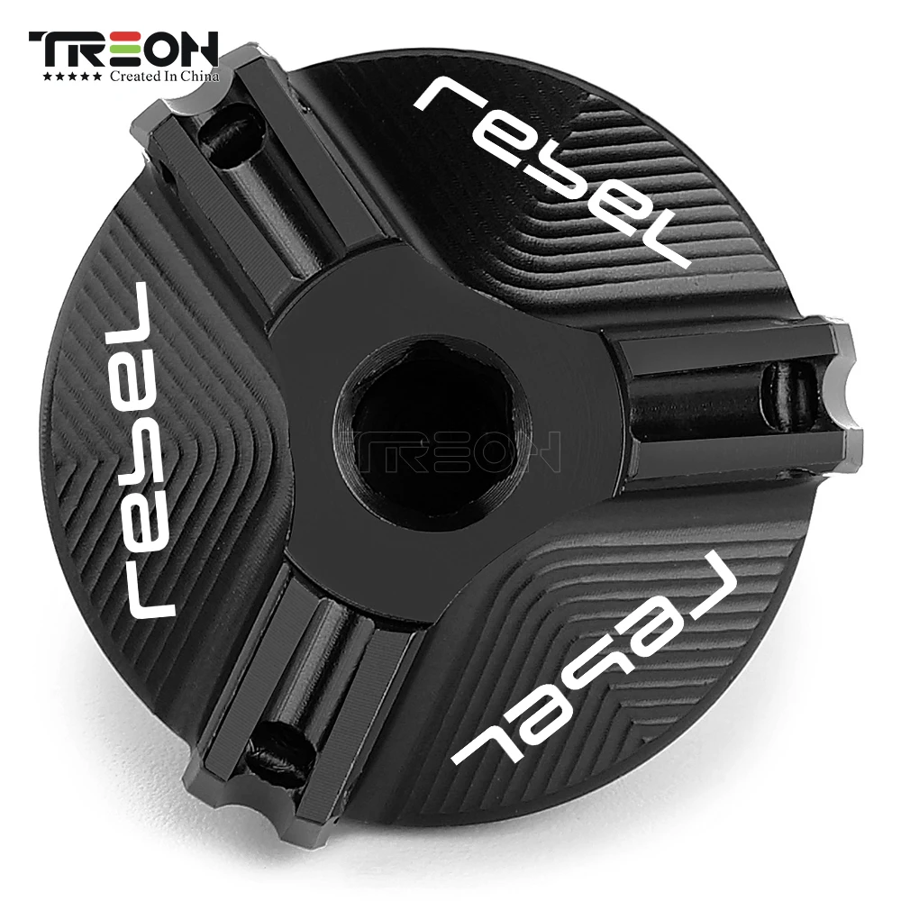 Аксессуары для мотоциклов магнитная заглушка наполнителя двигателя CNC Honda REBEL 1100