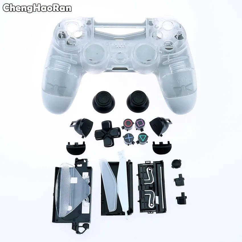 12 ChengHaoRan Полный Корпус с кнопками мод комплект для Sony PS4 Pro Slim 4,0 V2 JDS-040 JDM 040 контроллер корпус Оболочка Чехол - Цвет: 12