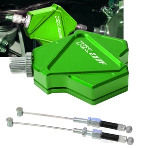 For Kawasaki KX250F KX 250F 2004-2018 2005 2006 2007 2008 2009 2010 2011 2012 2013 CNC Stunt Clutch Lever Easy Pull Cable System