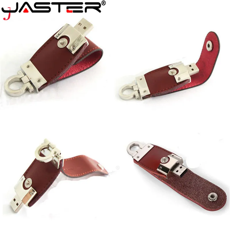 JASTERLeather флеш-диск USB 2 0 флеш-накопитель 4GB/8GB/16GB/32GB/64GB коммерческих флэш-накопитель