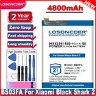 Аккумулятор LOSONCOER BS03FA BSO3FA, 4800 мА  ч, для Xiaomi Black Shark 2