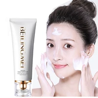 bubble facial cleanser whitening moisturizing oil control small white tube deep cleansing remove blackheads dirt brighten face p