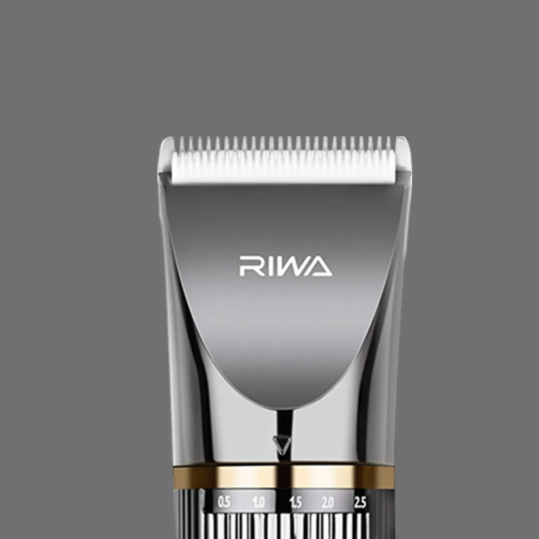 

Xiaomi RIWA Hair Clipper Professional Electric Trimmer With LED Screen Washable Rechargeable Men Strong Power Steel Cutter Head