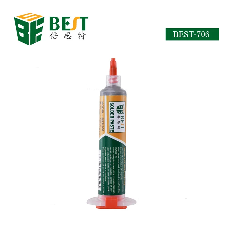 Оптовая продажа паяльная паста BST-706 бессвинцовая поток PCB BGA для ремонта