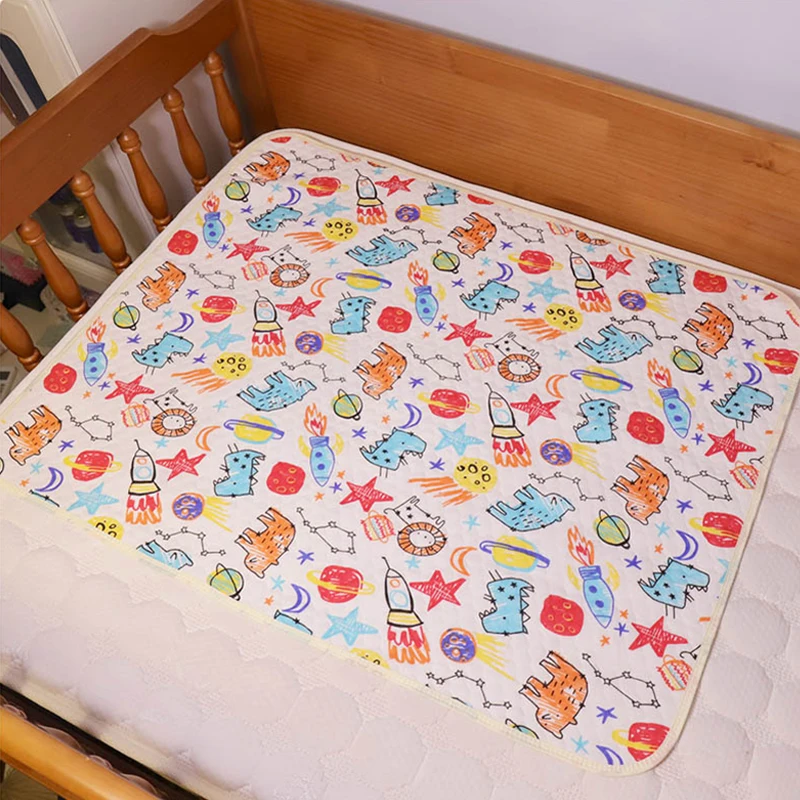 для новорожденных детский коврик непромокаемая пеленка подгузники многоразоые