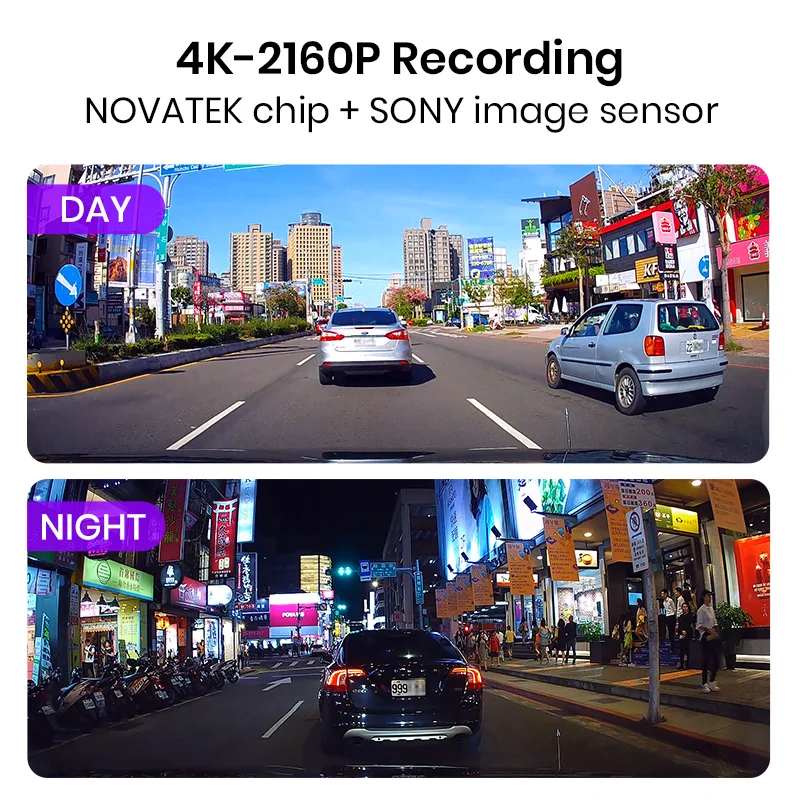 $107.70 AWESAFE WiFi Car DVR Sony imx335 Novatek Chip Dash Cam UHD 4K For Audi A1 A3 A4 A5 A6 A7 A8 Q3 Q5 Q7 S8TT