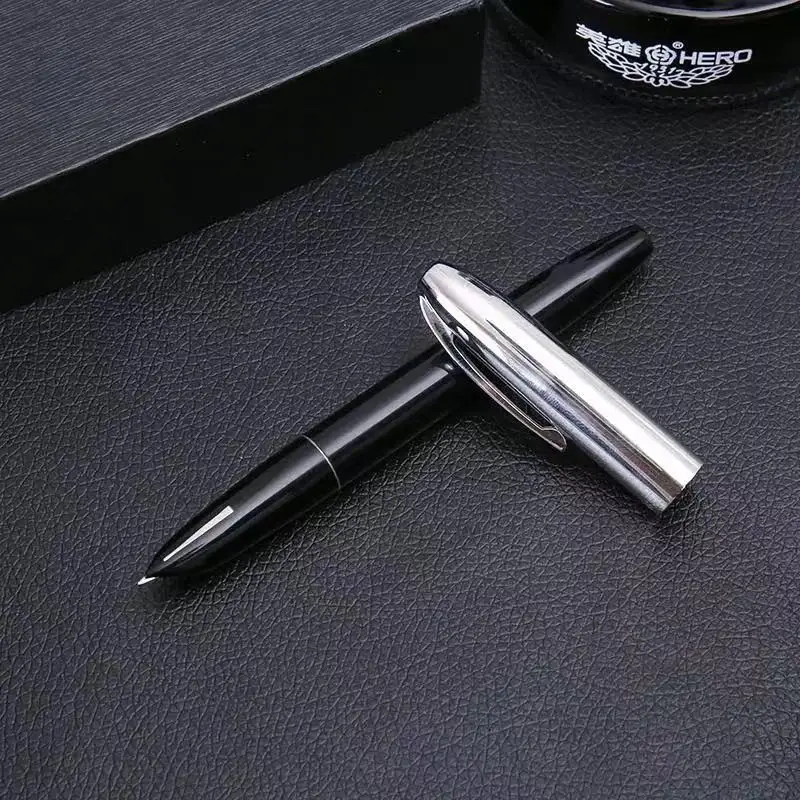 Ручка перьевая HERO 565 со стрелкой ручка из нержавеющей стали с тонким наконечником