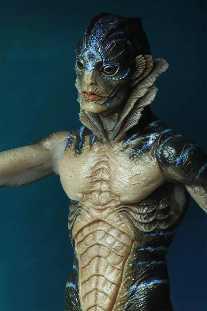 7 дюймов NECA форма воды человек-амфибия подвижная фигурка ПВХ Коллекция Модель игрушка в подарок