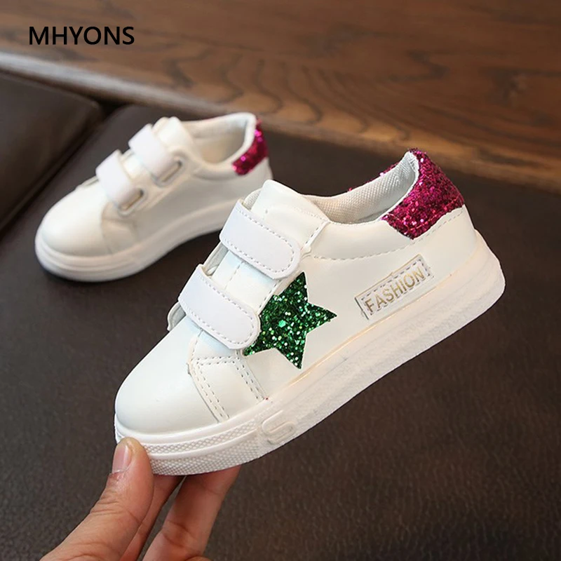 

Детские брендовые кроссовки для малышей, новинка 2019, детская повседневная обувь из искусственной кожи, обувь с мягкой подошвой для мальчико...