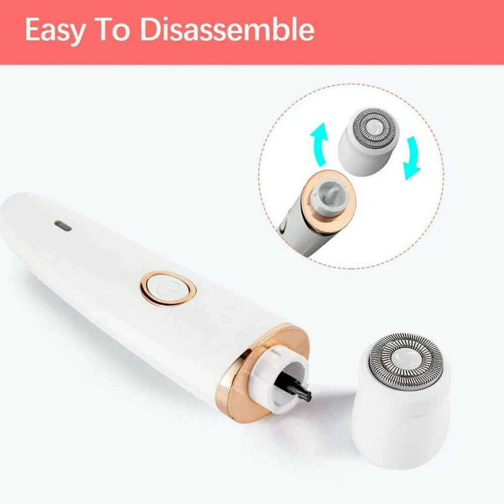 

DIOZO 7 In 1 USB Lady Epilator Painless Body Leg Bikini Eyebrow Trimmer Hair Removal Tools