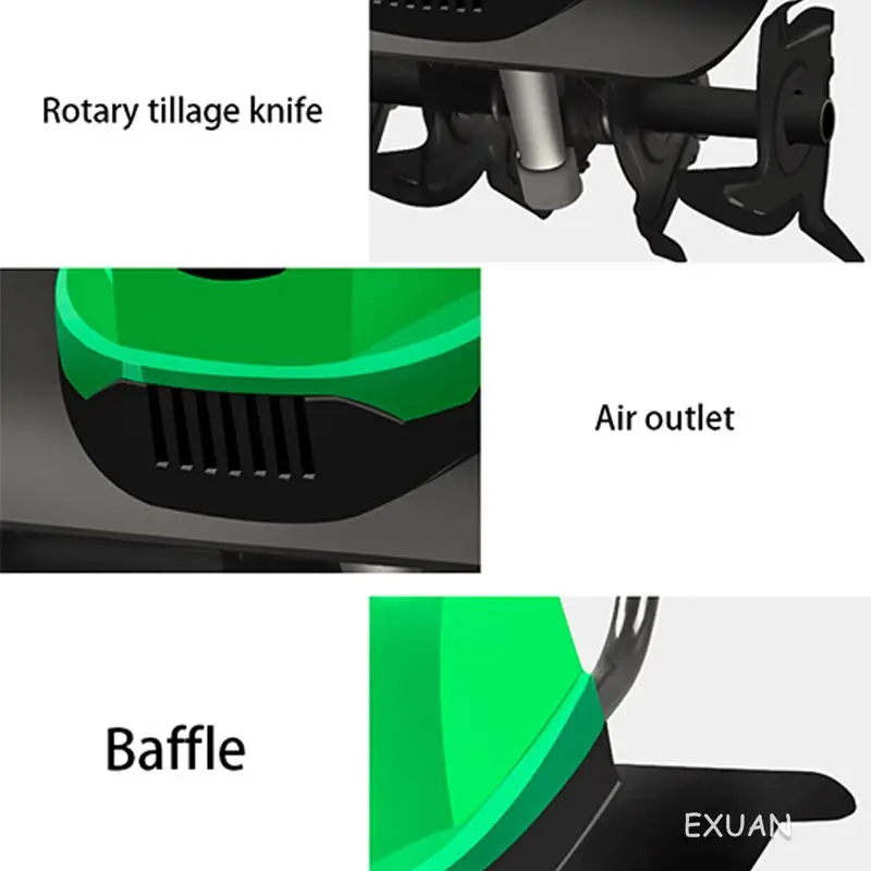 TLEG 01A Электрический скарификатор микро культиватор малогабаритный