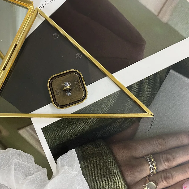 Квадратные искусственные принадлежности для рукоделия 20/25 мм в стиле ретро с