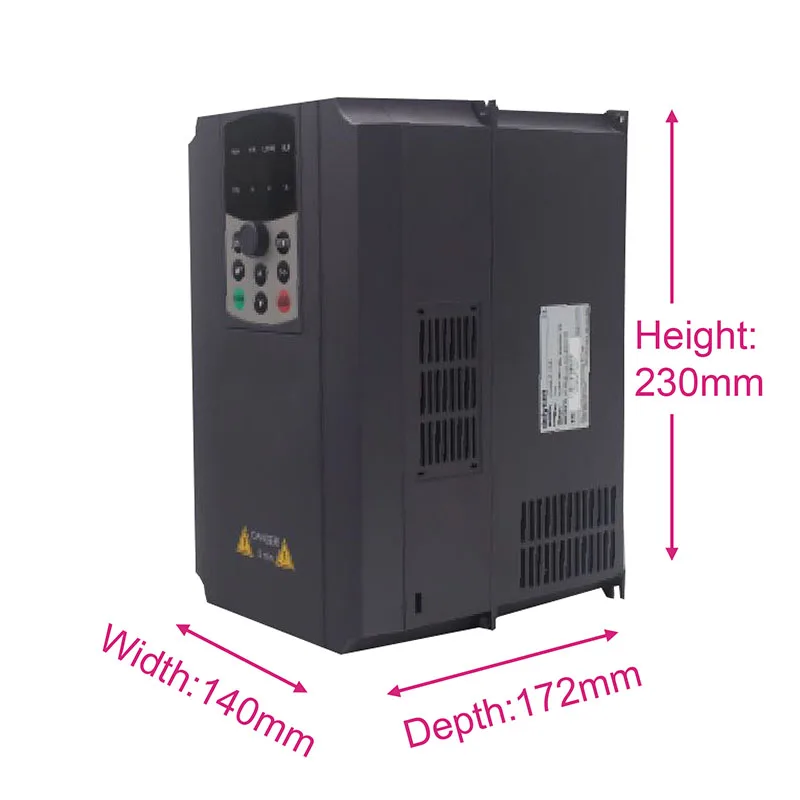VFD 7.5kw 380V Векторный Преобразователь частоты для индукционного двигателя |