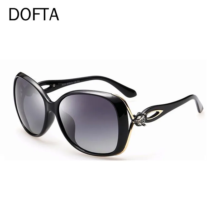 DOFTA роскошные солнцезащитные очки Для женщин Поляризованные Солнцезащитные