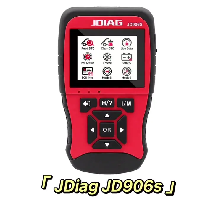 

JDiag JD906S Code Reader High Quality Auto Diagnostics Tools OBD2 Scan Tool Free Update Automotive Scanner