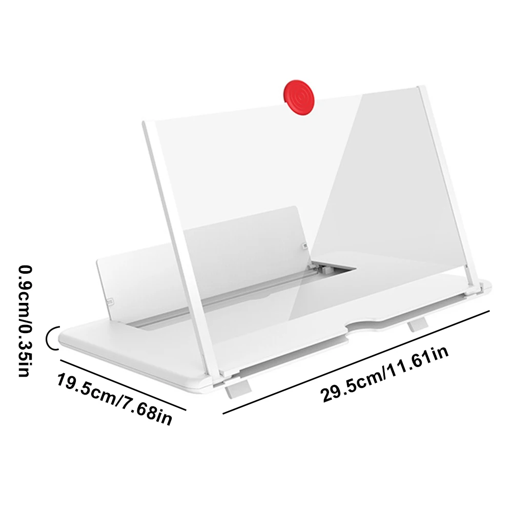 

14 Inch 3D Phone Screen Magnifie HD Video Amplifier Folding Stand 3d Movies Phone Screen Magnifier Universal For All Smart Phone