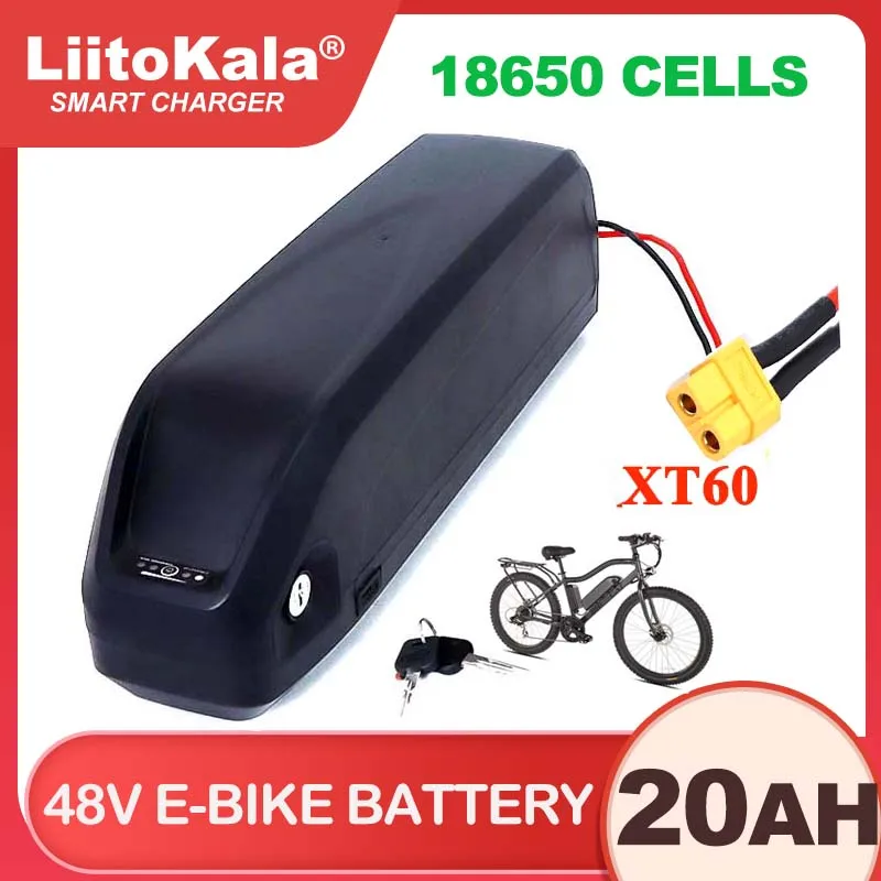 

Оригинальный Аккумуляторный блок 48 В 20 Ач для электровелосипеда, встроенная защита BMS 50 А, 54,6 в, 350 Вт, 500 Вт, 750 Вт, 1000 Вт, 1500 ячеек, Электрически...