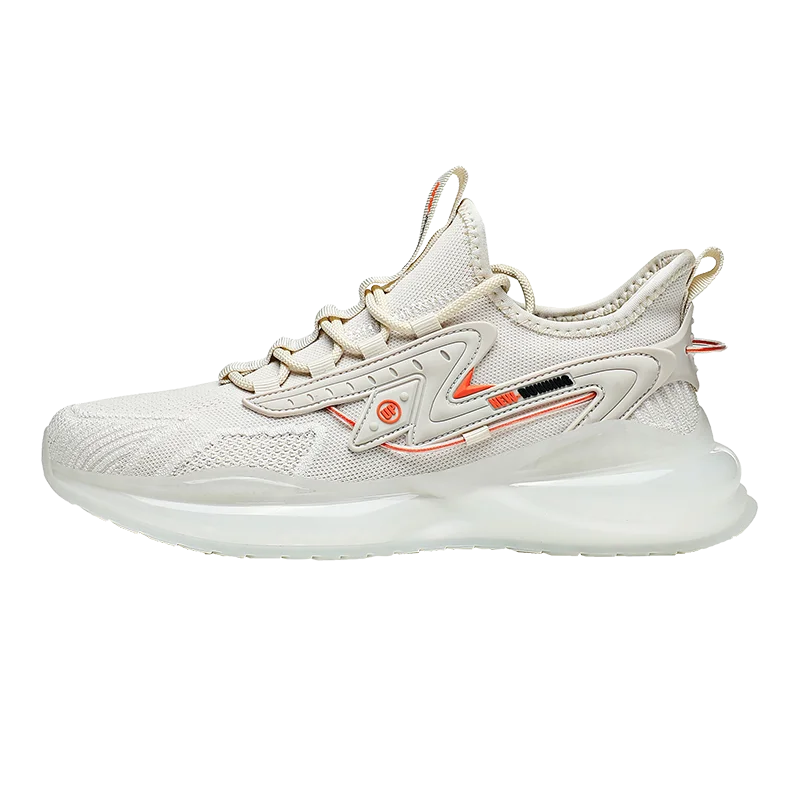 

Мужская нескользящая обувь на платформе, Повседневная сетчатая обувь смешанных цветов с перекрестной шнуровкой и круглым носком, на плоско...